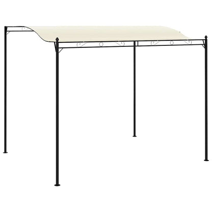 Gazebo in Tessuto Bianco Crema