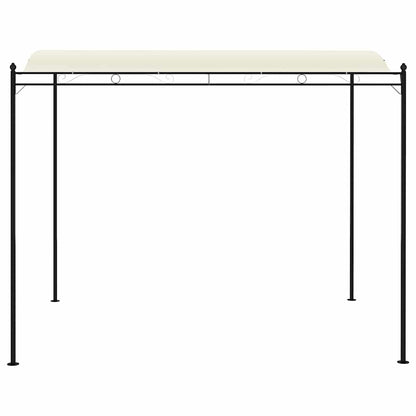 Gazebo in Tessuto Bianco Crema