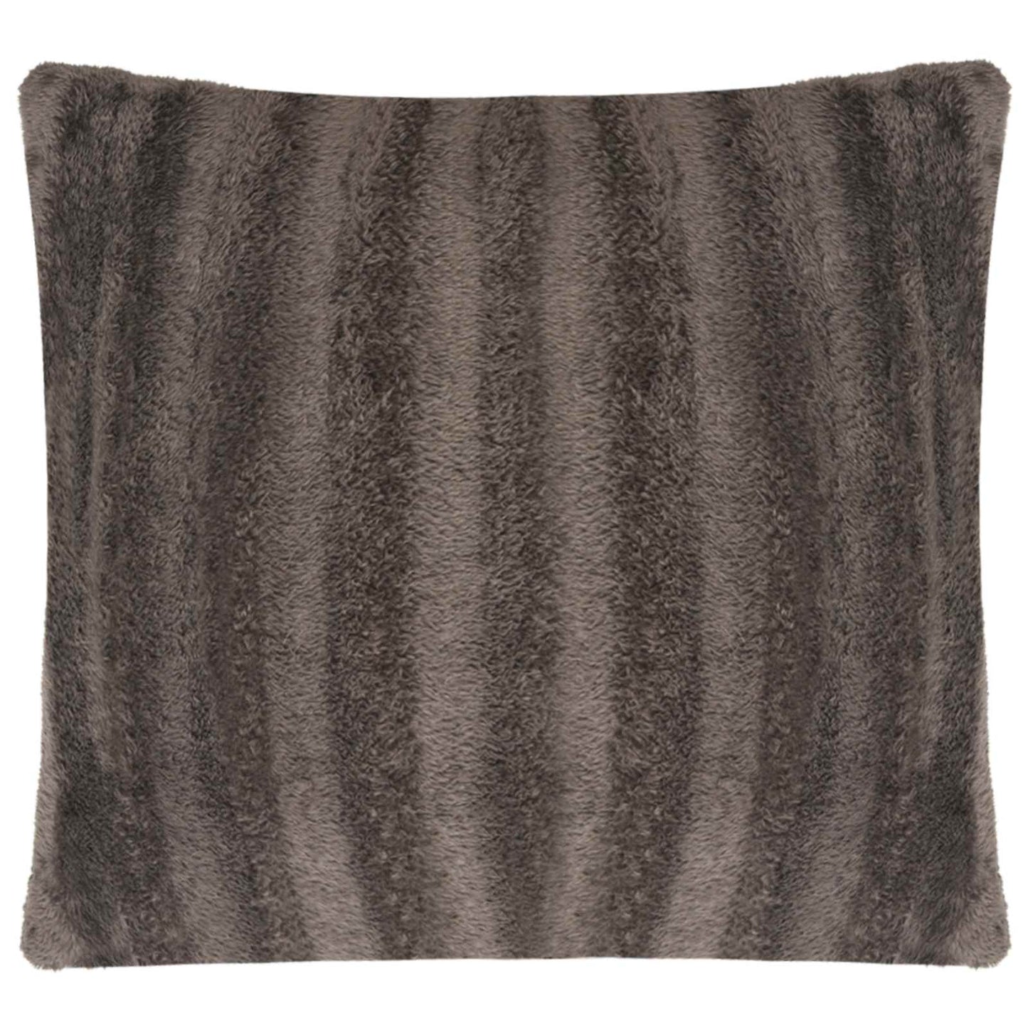 Cuscino da Lanciare Rigato 2 pcs Grigio 50 x 50 cm Poliestere