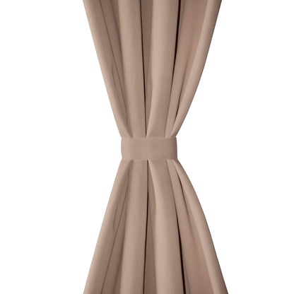 Tenda Oscurante con Occhielli in Metallo 270x245 cm Crema