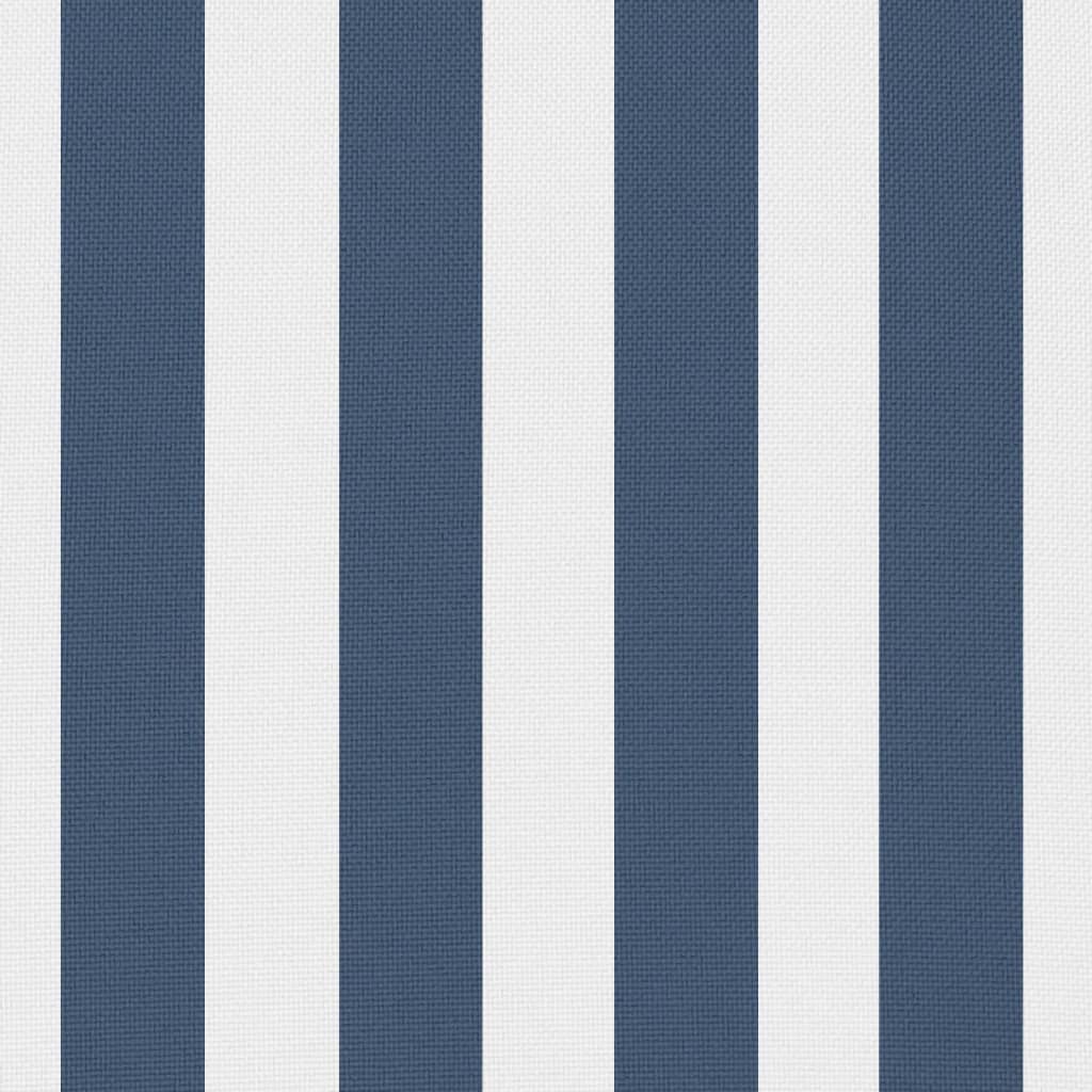 Cuscini da Esterno 2 pz Stampa a Righe 45x45 cm Blu