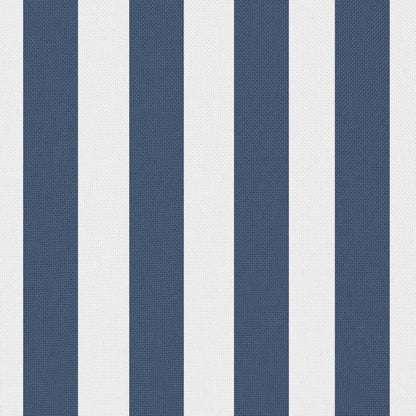 Cuscini da Esterno 2 pz Stampa a Righe 60x40 cm Blu