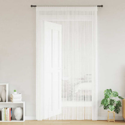 2 Pz Tende a Fili 140x250 cm Bianche
