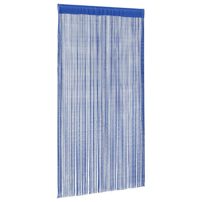 Tende a Filo 2 pz 100x250 cm Blu