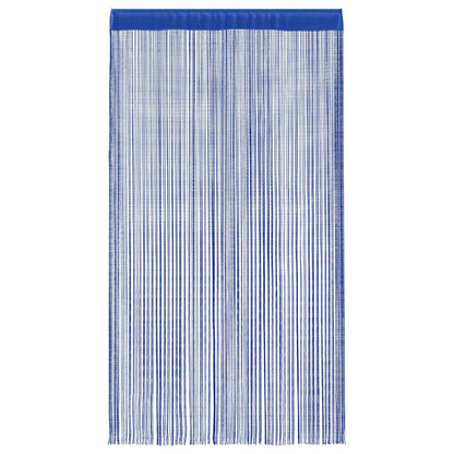 Tende a Filo 2 pz 100x250 cm Blu