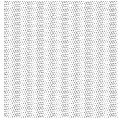 Recinzione da Giardino in Rete Acciaio Inox 100x85cm 20x10x2 mm