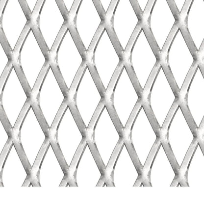 Recinzione in Rete in Acciaio Inox 50x50 cm 30x17x2,5 mm