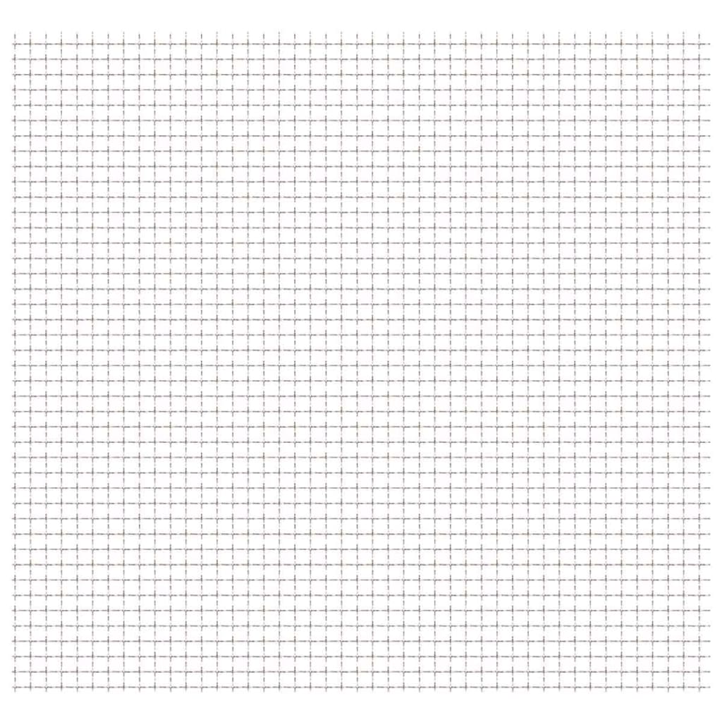 Recinzione in Rete Modulare in Acciaio Inox 50x50 cm 11x11x2 mm