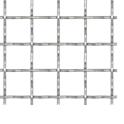 Recinzione in Rete Modulare in Acciaio Inox 50x50 cm 11x11x2 mm