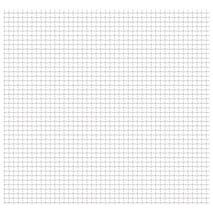 Recinzione in Rete Modulare in Acciaio Inox 50x50cm 21x21x2,5mm