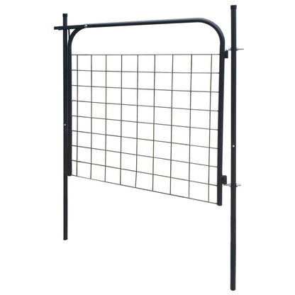 Recinzione da Giardino 100x100 cm Antracite