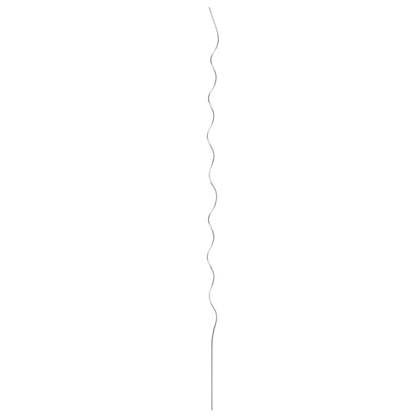 20 pz Supporti a Spirale per Piante 170 cm in Acciaio Zincato