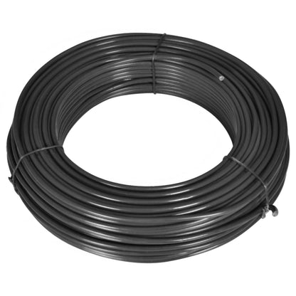 Filo di Recinzione 80 m 2,1/3,1 mm in Acciaio Grigio