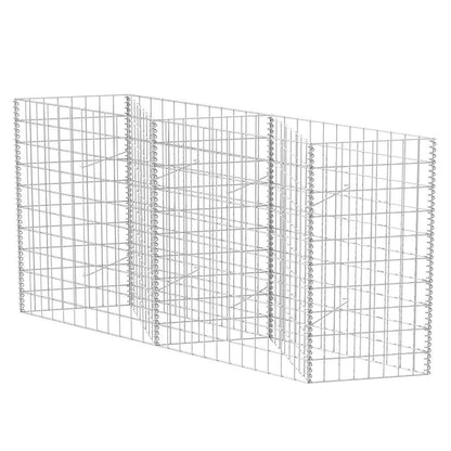 Gabbione in Rete in Acciaio Zincato 120x30x100 cm