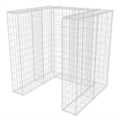 Gabbione in Rete in Acciaio per 1 Cassonetto 110x100x120 cm