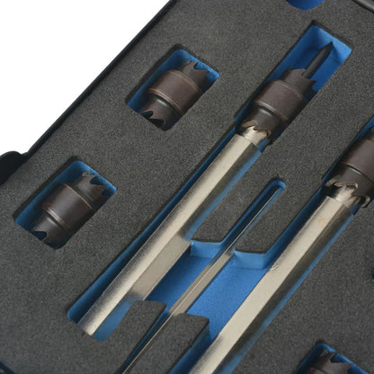 Set Perforatrice 9 pz Punti Saldatura HSS