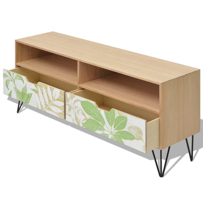 Mobile TV in MDF 120x30x50 cm Marrone