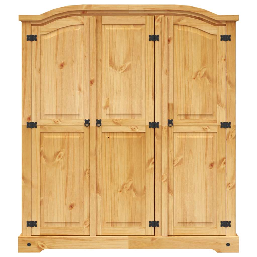 Armadio in Legno di Pino Messicano Corona Range 3 Ante