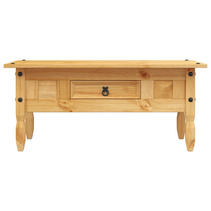 Tavolino da CaffÃ© Legno Pino Messicano Corona Range 100x55x44cm