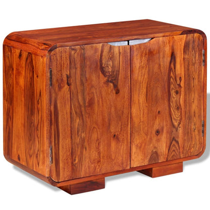 Credenza in Legno Massello di Sheesham 75x35x60 cm