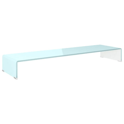Supporto TV / Rialzo Monitor in Vetro Verde 110x30x13 cm