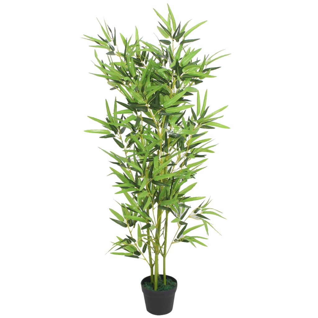 BambÃ¹ Artificiale con Vaso 120 cm Verde