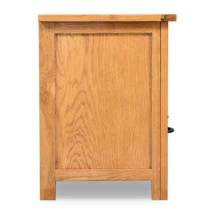 Mobile TV 90x35x48 cm in Legno Massello di Rovere