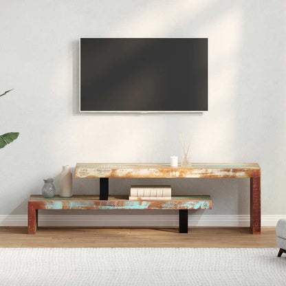 Mobile Porta TV in Legno Massello di Recupero