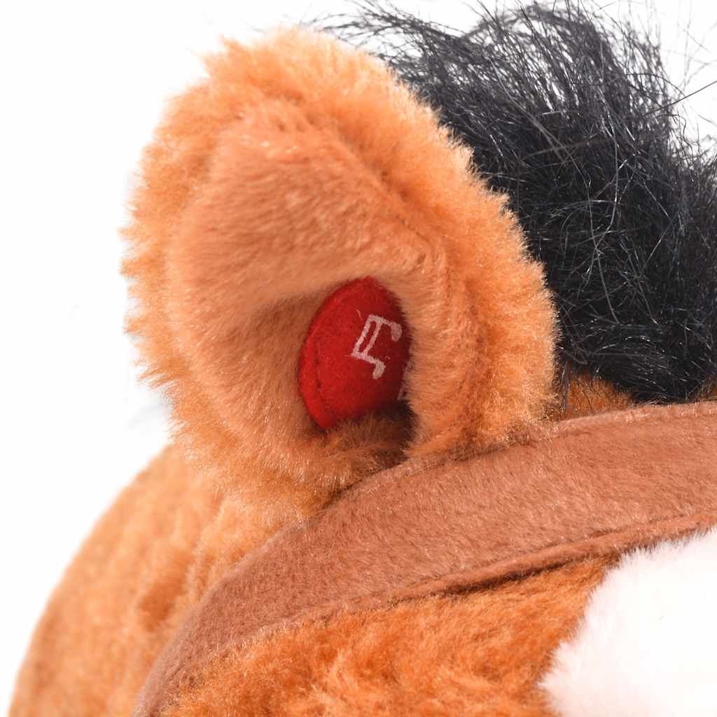 Cavallo in Peluche in Piedi Marrone