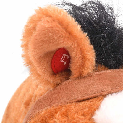 Cavallo in Peluche in Piedi Marrone