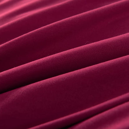 Set Copripiumino Rosso BordÃ² 155x220/80x80 cm
