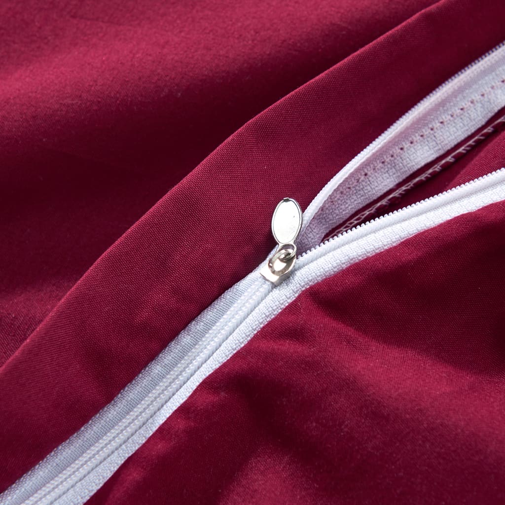 Set Copripiumino Rosso BordÃ² 155x220/80x80 cm