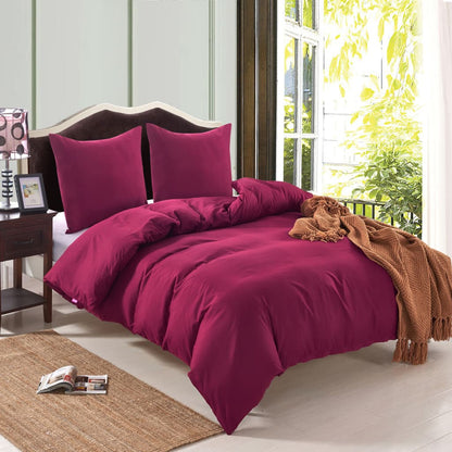 Set Copripiumino Rosso BordÃ² 155x220/80x80 cm