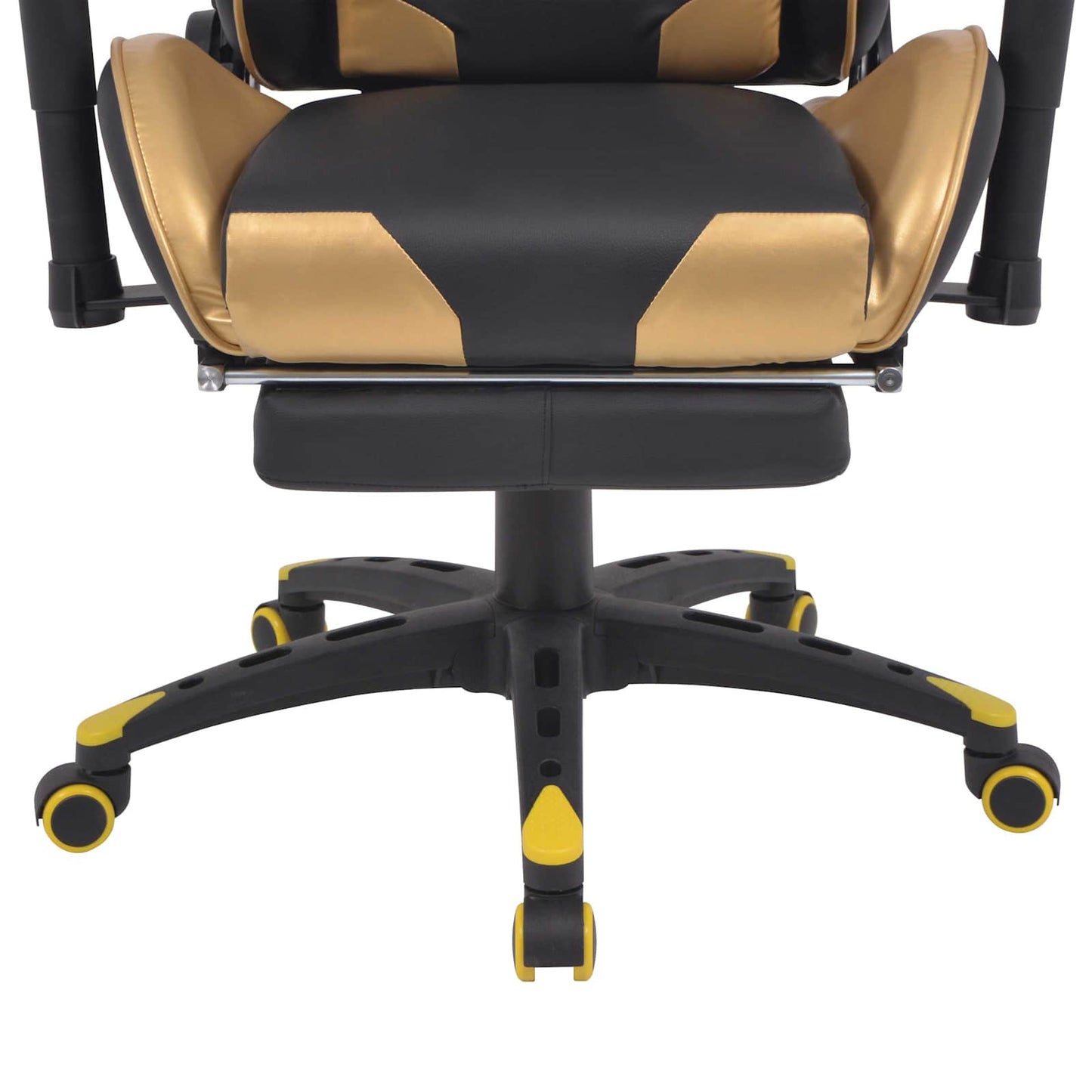 Sedia da gaming Oro 70 x 71 x 136 cm Pelle Artificiale
