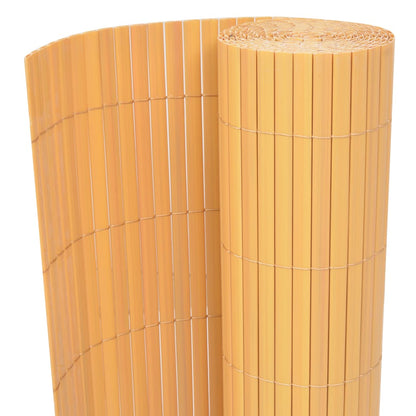 Recinzione da Giardino a Doppio Lato in PVC 90x300 cm Gialla