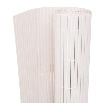 Recinzione per Giardino Bianco 150 x 300 cm PVC