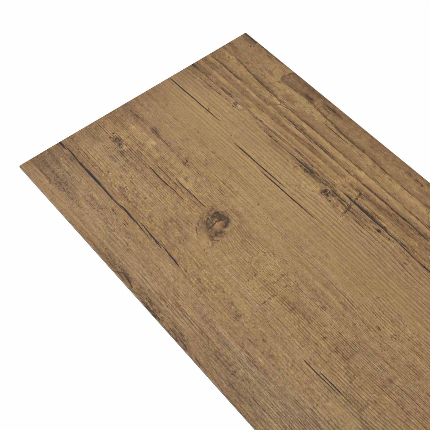 Tavole per Pavimenti 18 pcs Marrone Noce 5,26 mÂ² PVC