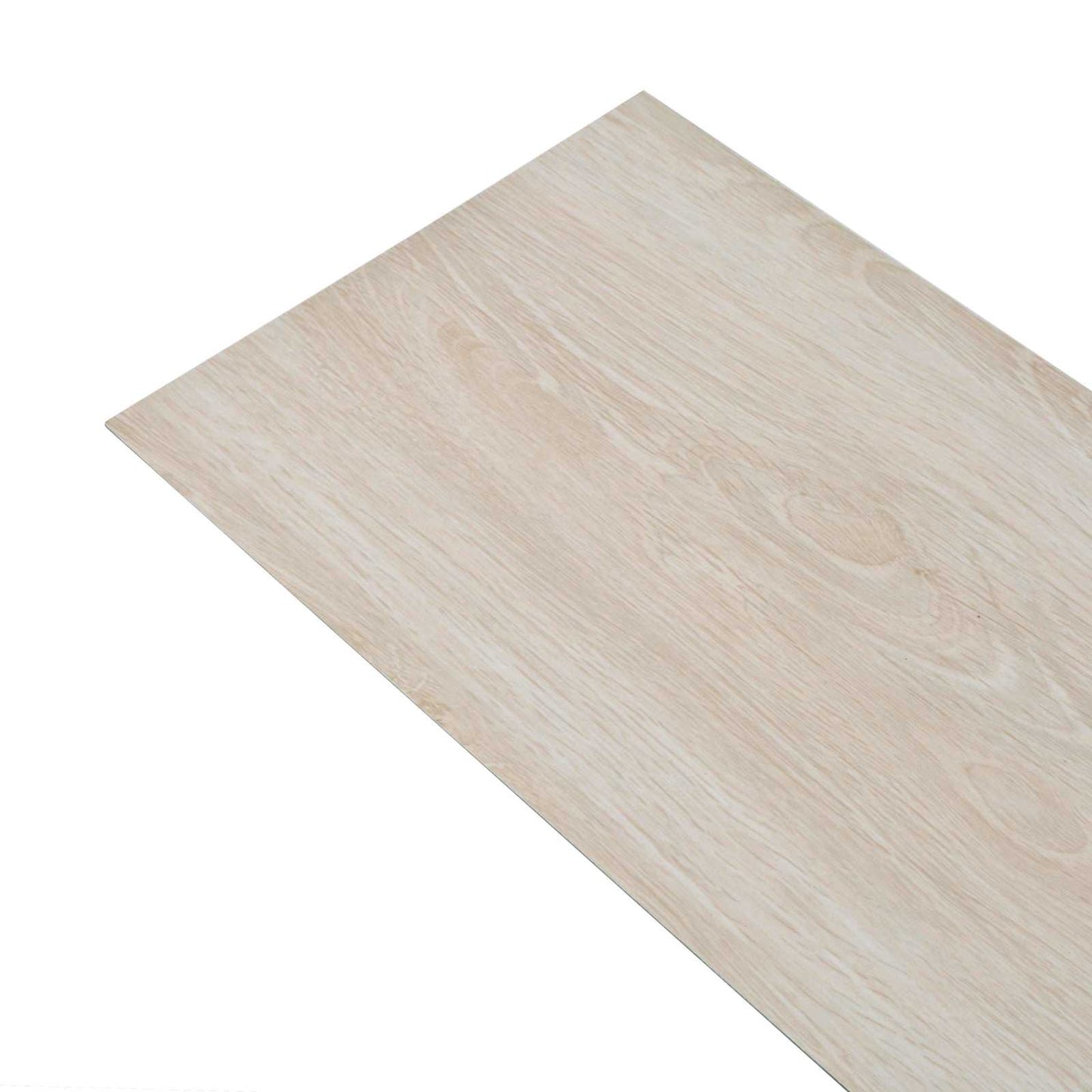 Tavole per Pavimenti 18 pcs Bianco 5,26 mÂ² PVC