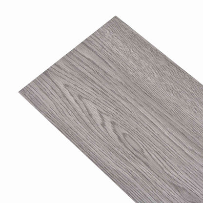Tavole per Pavimenti 36 pcs Grigio scuro 5,02 mÂ² PVC