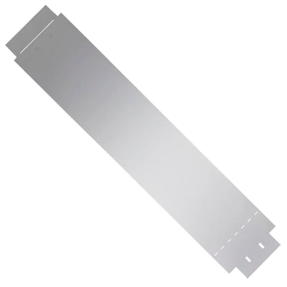 Pannelli di Recinzione per Prato 5 pz Acciaio Zincato 100x19 cm