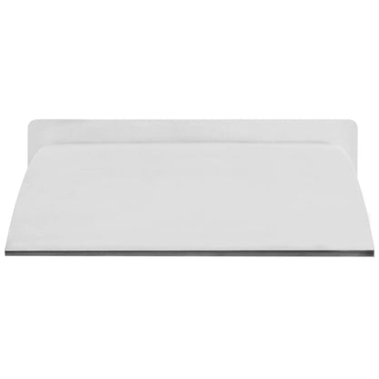 Fontana per Piscina in Acciaio Inossidabile 30x9x26 cm Argento