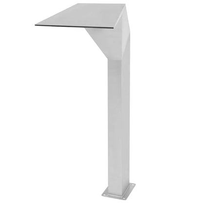 Fontana per Piscina in Acciaio Inossidabile 50x30x90 cm Argento