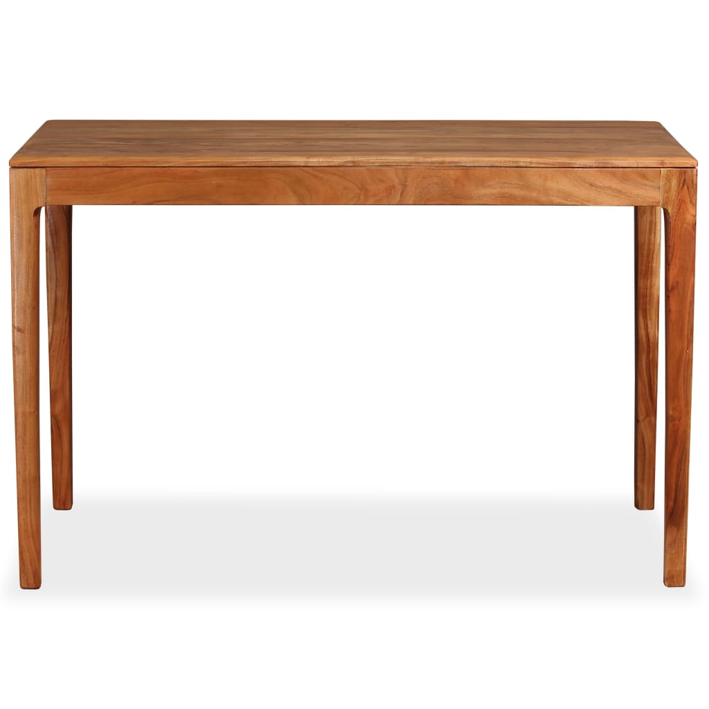Tavolo da Pranzo in Legno Massello 118x60x76 cm