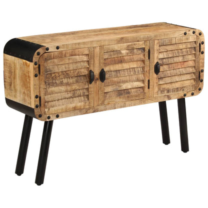 Credenza in Legno Massello di Mango 120x30x76 cm