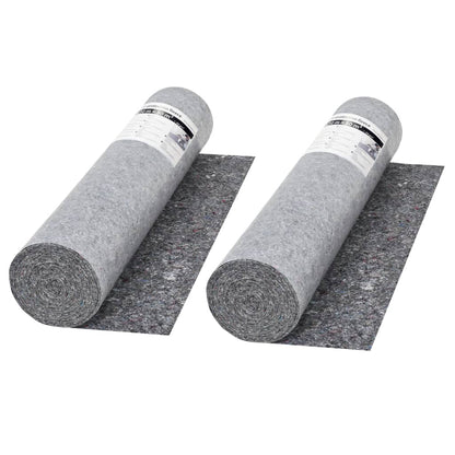 Telo Protettivo per Pittori Antiscivolo 2 pz 50m 280g/mÃ‚Â² Grigio