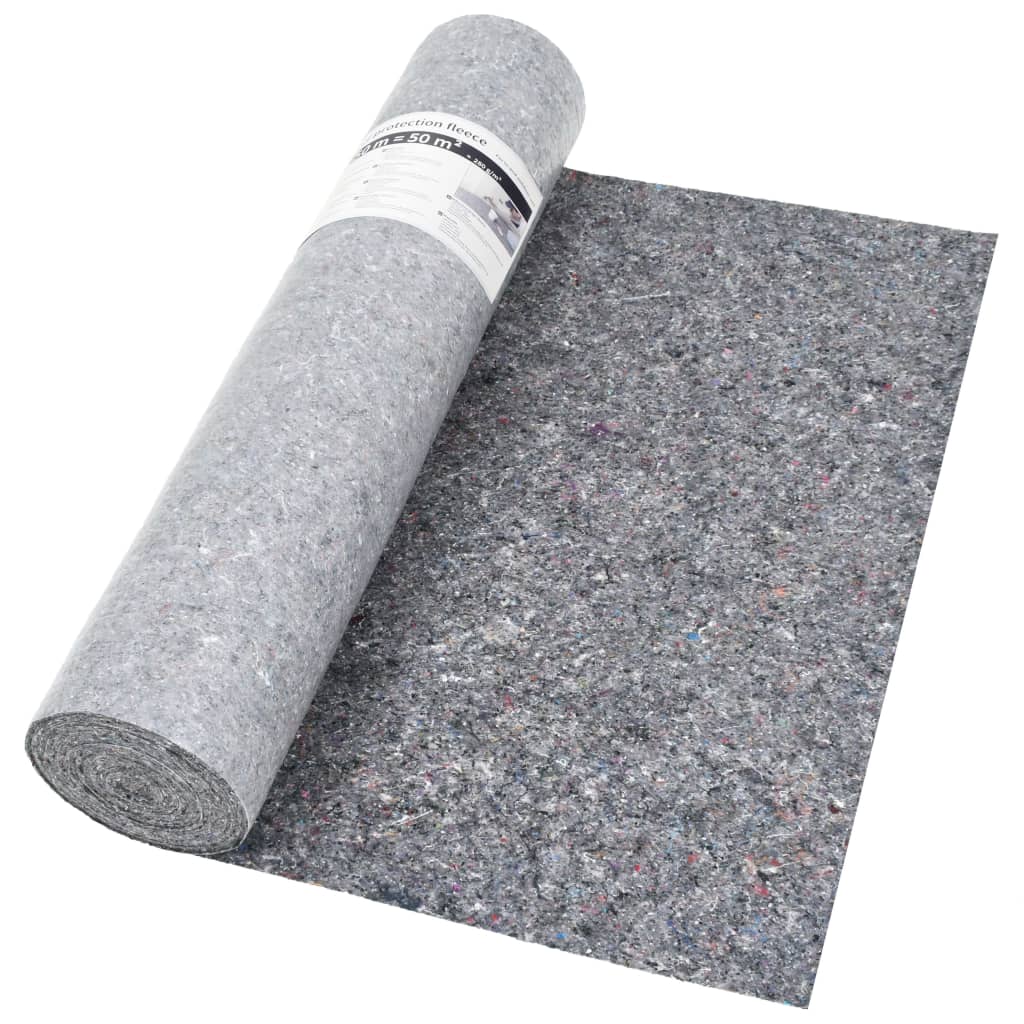 Telo Protettivo per Pittori Antiscivolo 2 pz 50m 280g/mÃ‚Â² Grigio