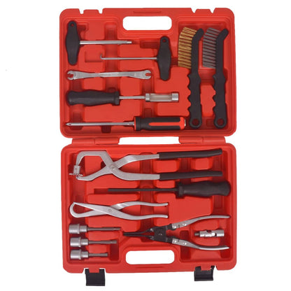 Kit di Attrezzi 15 pz per Manutenzione e Assemblaggio Freni