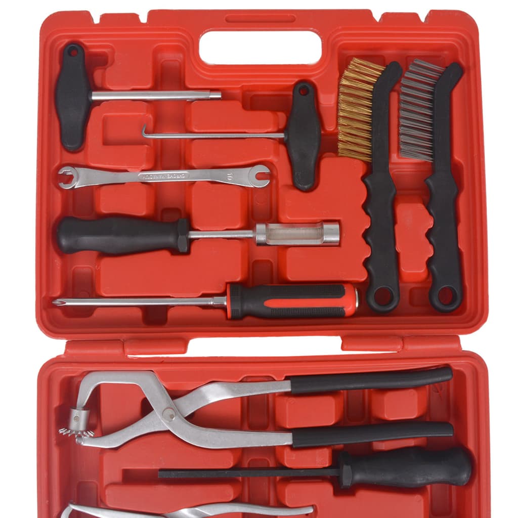 Kit di Attrezzi 15 pz per Manutenzione e Assemblaggio Freni