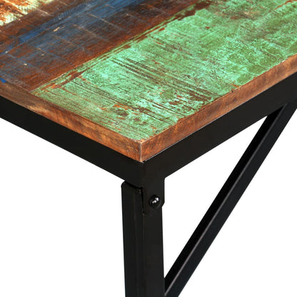 Panca in Legno Massello di Recupero 160x35x45 cm