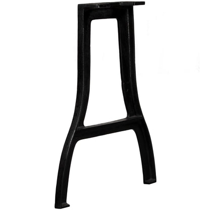 Gambe per Tavolo da Pranzo 2 pz a Forma di A in Ghisa